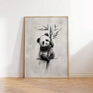 Gentle Hug on Bamboo