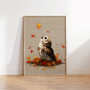 Autumn Gaze Owl