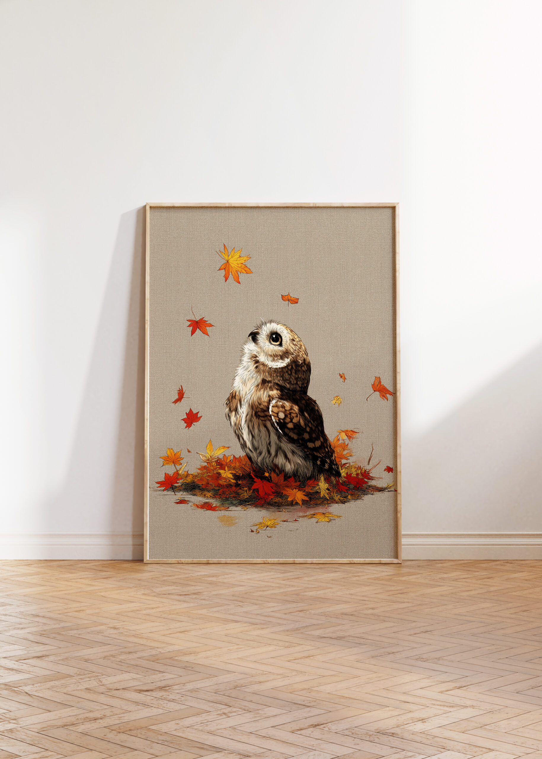 Autumn Gaze Owl